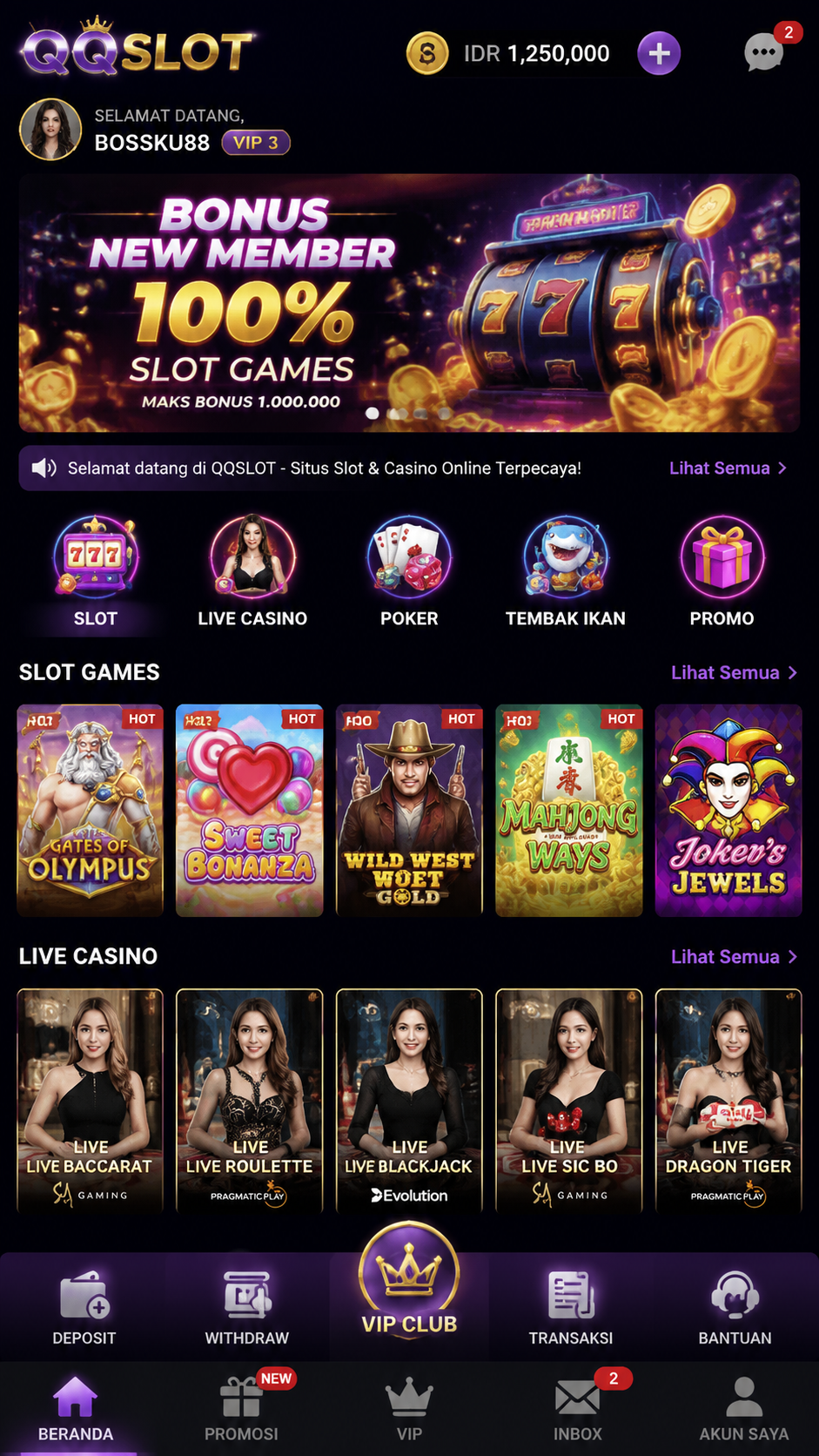 Screenshot 2 qqslot